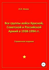 Все группы войск Красной, Советской и Российской Армий в 1938-1994 гг.